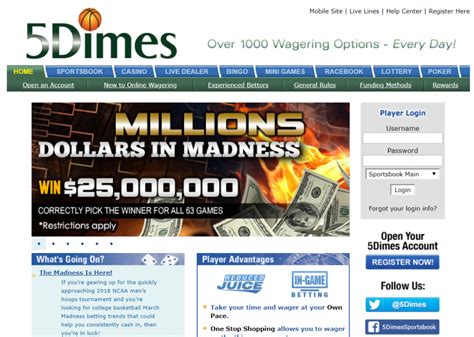 5Dimes review .